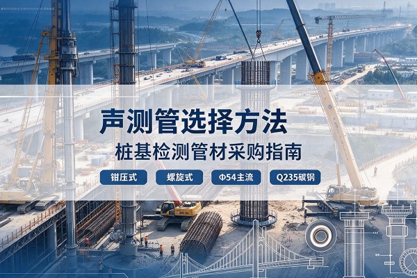 调兵山声测管选型标准