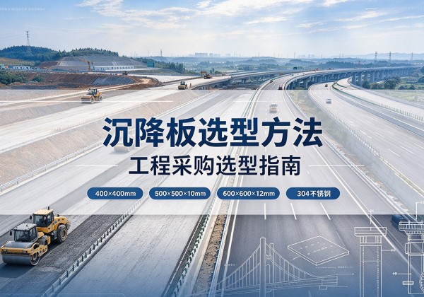 调兵山沉降板选择方法